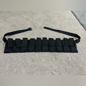 New w/o tags Tactical Magazine Pouch Belt 10 Slots Black